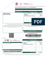 Formato Múltiple de Pago de La Tesorería 2022-01