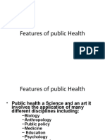3 Features of Public Health