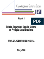 PWP. Estado, Seguridade Social e Sistema de Proteção Social Brasileiro (Ademir Alves Da Silva)