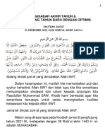 Khutbah Jumat Akhir Tahun Islam