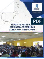 Estrategia nacional de gobernanza en seguridad alimentaria