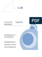 F.C.P.I.T. Lab File: S.U.S.C.E.T. Tangori (Mohali)