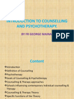 Introduction To Counselling and Psychotherapy - (Bridging)