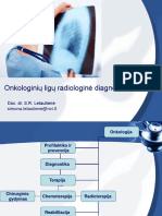 Onkologinių Ligų Radiologinė Diagnostika. Paskaita 2019