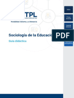 Sociología Educación Guía Didáctica