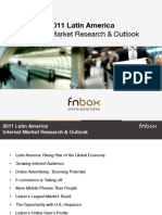 Latam 2010-2011: 2011 Latin America Internet Market Research & Outlook
