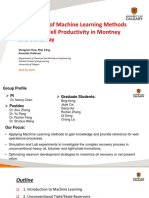 Application of ML Methods to Predict Well Productivity in Montney & Duvernay Formations