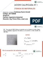 Resistencia de Materiales Practica 1