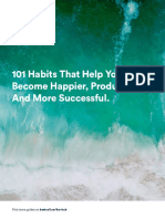 101 Habits That Help You Become Happier, Productive, and More Successful