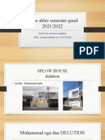SPLOW HOUSE - Kritik dan apresiasi arsitektur minimalis karya Muhammad Ega