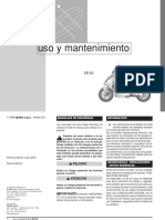 (APRILIA) Manual de Propietario Aprilia Ditech SR 50 2000-2004