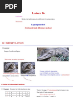 Chapter 4 - Interpolation