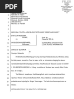 Missoula Man Charged With Fatally Stabbing Girlfriend