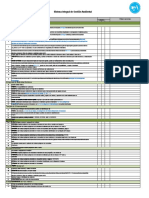 Lista de Verificación Rev 8 Áreas de Servicio