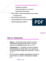 Temperature: Thermal Differences of Land and Water Surfaces Global Temperature Patterns