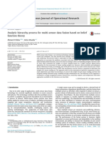 Analytic Hierarchy Process For Multi Sensor Data - 2015 - European Journal of Op