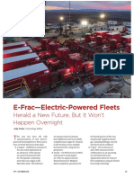 E-Frac - Electric-Powered Fleets: Herald A New Future, But It Won't Happen Overnight
