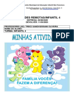 Atividades Remotas Infantil 4-28-08 2020