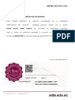 Certificado de Estudios: UIDE-MAT-SEU-CRT-21-1242