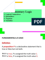 5 Some Elementary Logic