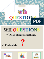 WH Questions What Who Where Fun Activities Games Picture Description Exercises 127045