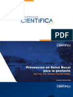 Prevención en Salud Bucal de La Gestante