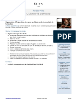 Fiche de Poste-Chef A Domicile