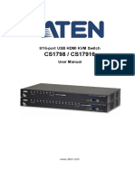 Aten KVM Switch Manual