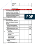 5.3 Organisational Roles, Responsibilities and Authorities