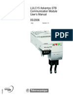 LULC15 Advantys STB Communication Module User's Manual 05/2006