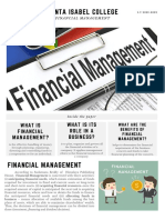 Santa Isabel College: What Is Financial Management? What Is Its Role in A Business?