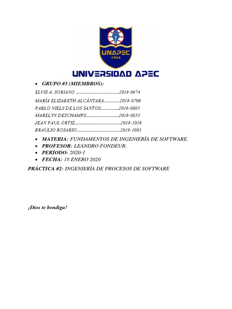 Practica #2 | PDF | Software | Ingeniería de software