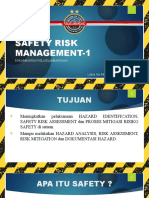 Safety Risk Management - Pelajaran 1