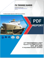 Ut Thickneess & NDT KFC Jetliner: The Best Quality Inspection & NDT Service Company