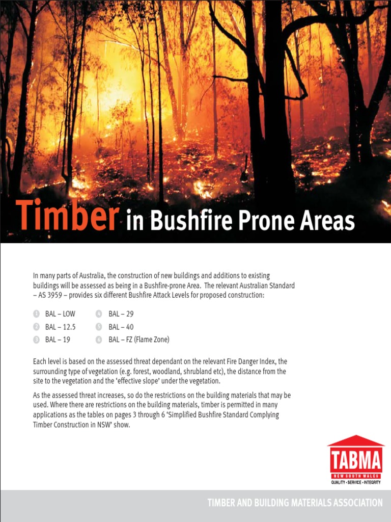 Timber Compliance in Bushfire Areas | PDF | Wall | Framing (Construction)