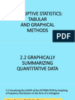 Describing The Shape of The Distribution