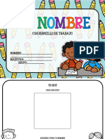 Cuadernillo de trabajo sobre mi nombre