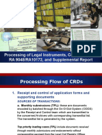 Processing Legal Documents, Court Decrees, and Supplemental Reports