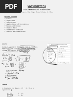 MSTE SOL007-Differential Calculus Part I