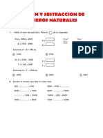 Adicion y Sustraccion de Numeros Naturales para Tercero de Primaria