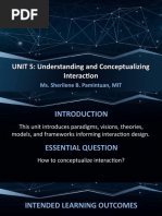 WEEK 5 LESSON UnderstandingAndConceptualizingInteraction