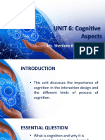 WEEK 6 LESSON CognitiveAspects