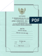 PAH Akta Perjanjian Kerjasama Pengolahan Lahan Kebun Sawit No 01 Tgl 05 Januari 2021