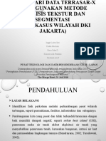 Deteksi Perubahan Lahan DKI Jakarta Menggunakan TSX