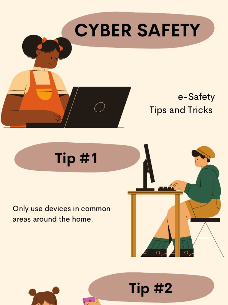 Cyber Safety: E-Safety Tips and Tricks | PDF | Social Science