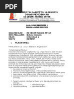 SOAL SEMESTER 1 BAHASA INDONESIA KELAS 5