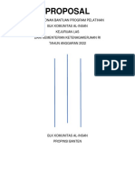 Proposal Permohonan Bantuan Program