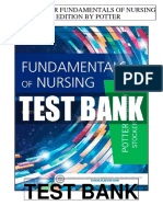 Fundamentals Nursing 9th Potter Test Bank PDF