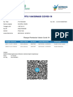 Kartu Vaksinasi Covid-19: Riwayat Pemberian Vaksin Covid-19