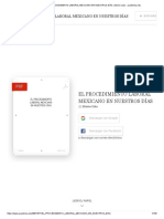 (PDF) EL PROCEDIMIENTO LABORAL MEXICANO EN NUESTROS DÍAS - Elismo Cata - Academia - Edu